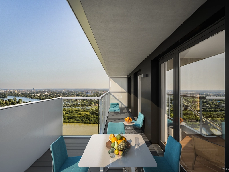 Urbaner Lifestyle trifft Natur: Entdecken Sie den Marina Tower in Wien