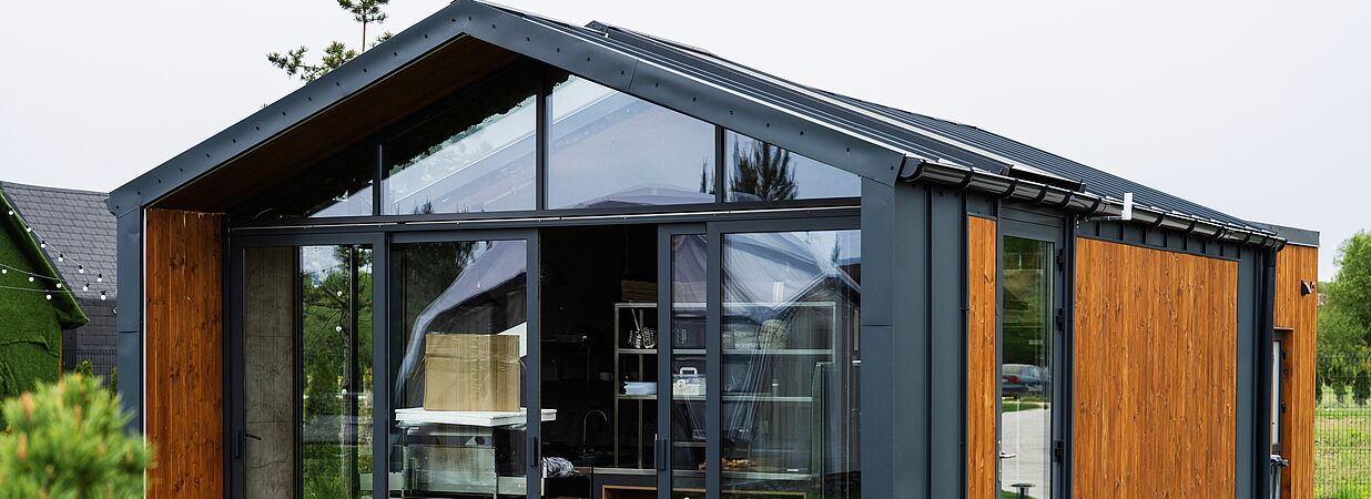 Stationäre Tiny Houses können klassisch finanziert werden.