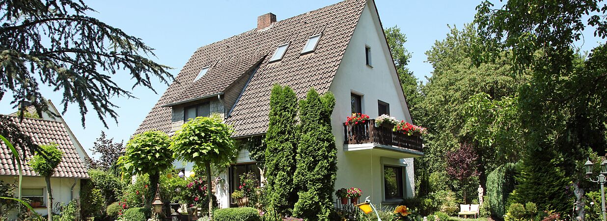 Grundstück mit Garten