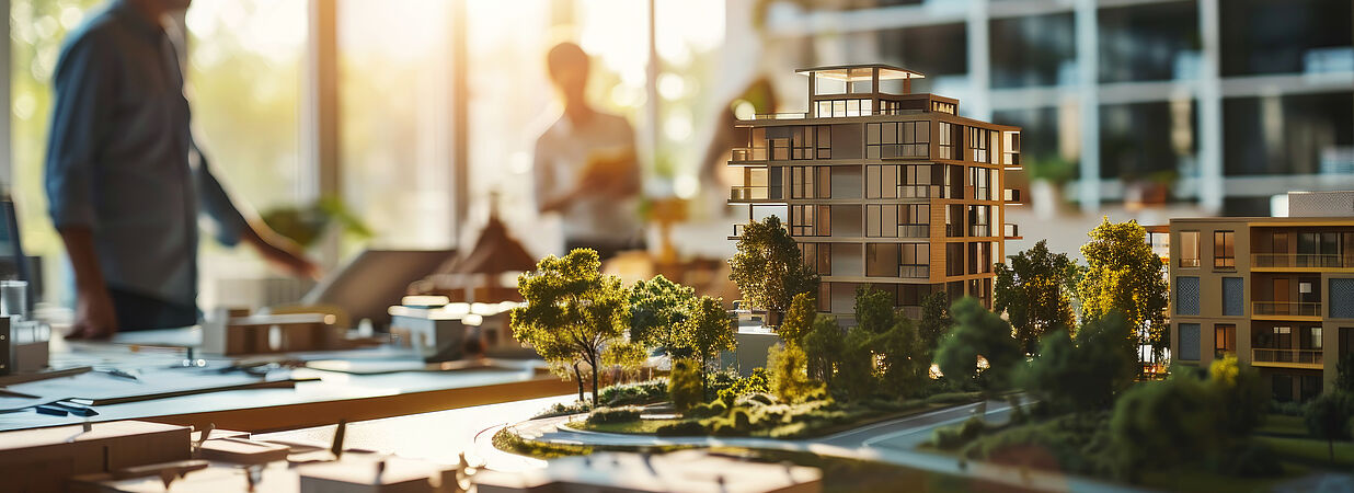 Planung eines Bauprojekts mit Eigentümergemeinschaft