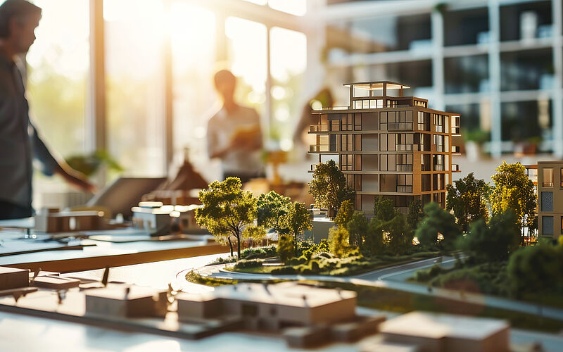 Planung eines Bauprojekts mit Eigentümergemeinschaft