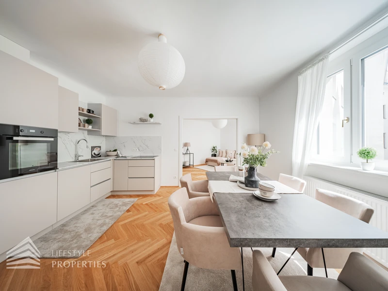 Goldene Lage trifft exquisiten 3-Zimmer-Erstbezug am Salzgries