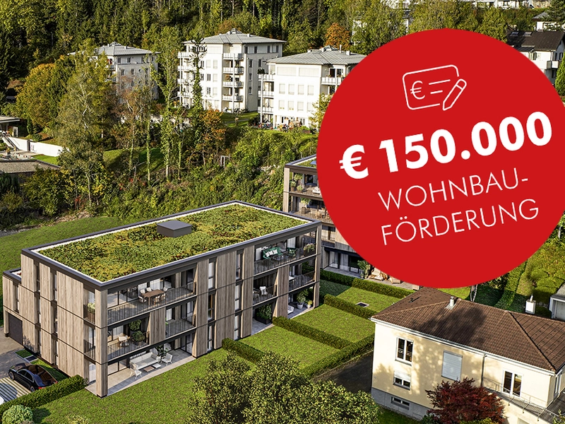 Hohe Wohnbauförderung: 2-Zimmer Gartenwohnung (Top A2)