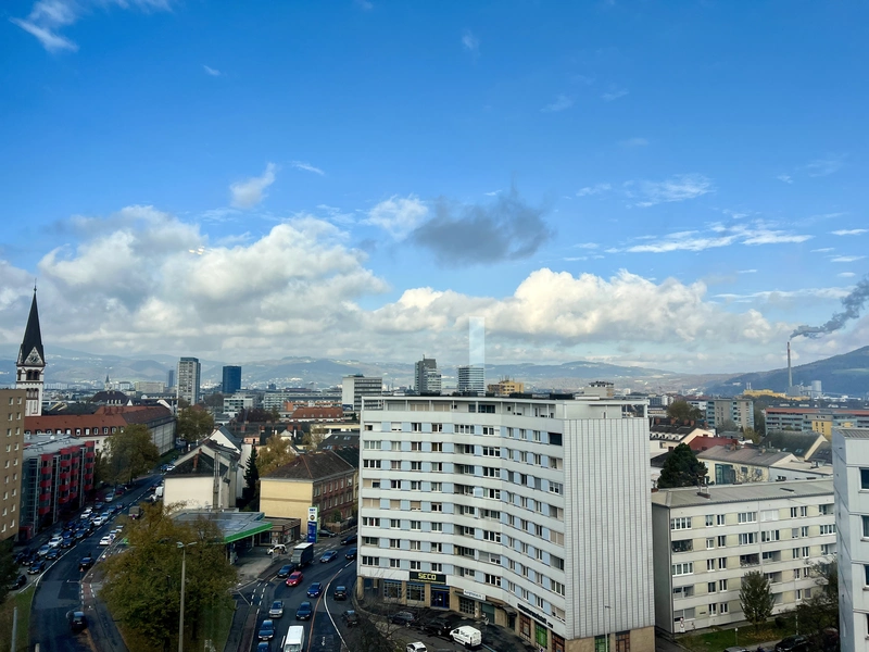 Willkommen im High Five – Exklusive 3-Zimmer-Wohnung mit Einbauküche und Fußbodenheizung!