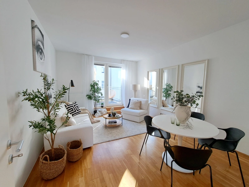 Modernes Wohnen in bester Lage: 2-Zimmer Wohnung mit Loggia