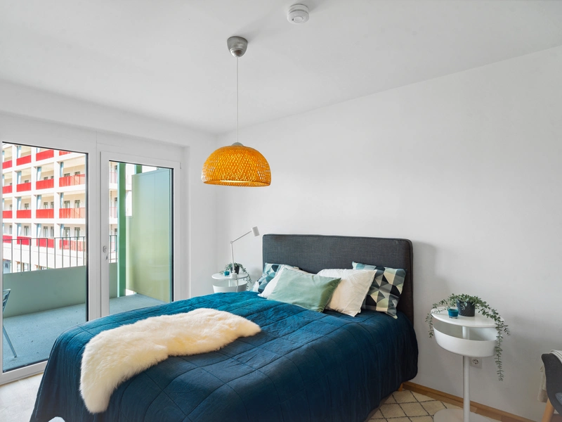 Balkonwohnung in der Smart City!
