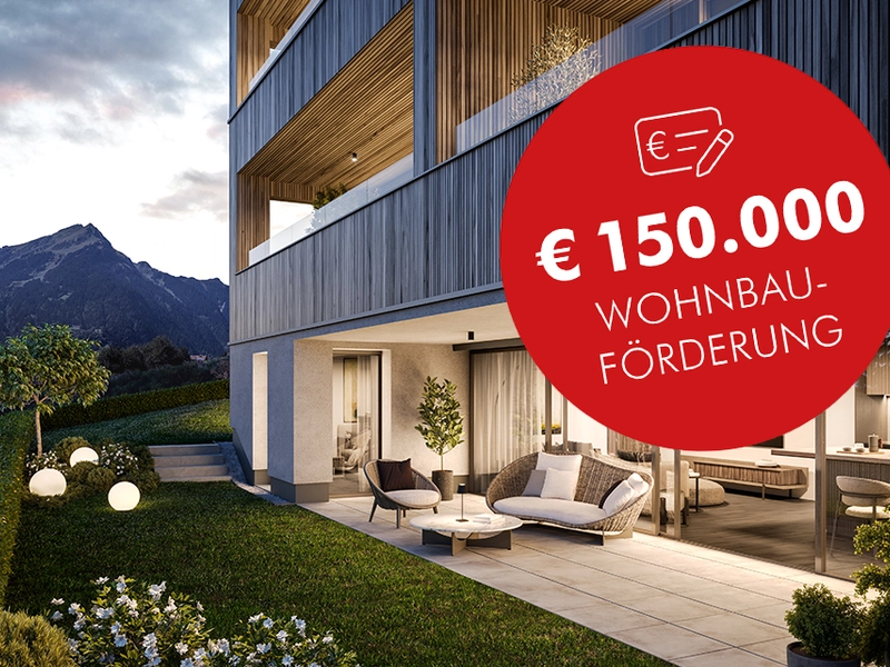 4-Zimmer Gartenwohnung mit herrlichem Ausblick und hoher Wohnbauförderung (Top A1) 