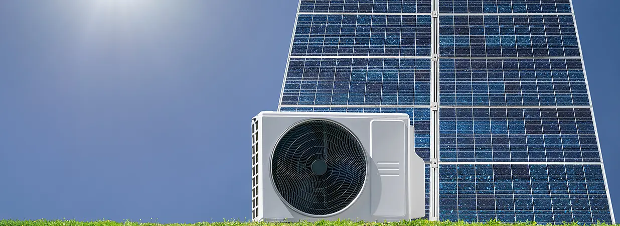 Wärmepumpe und Photovoltaikanlage