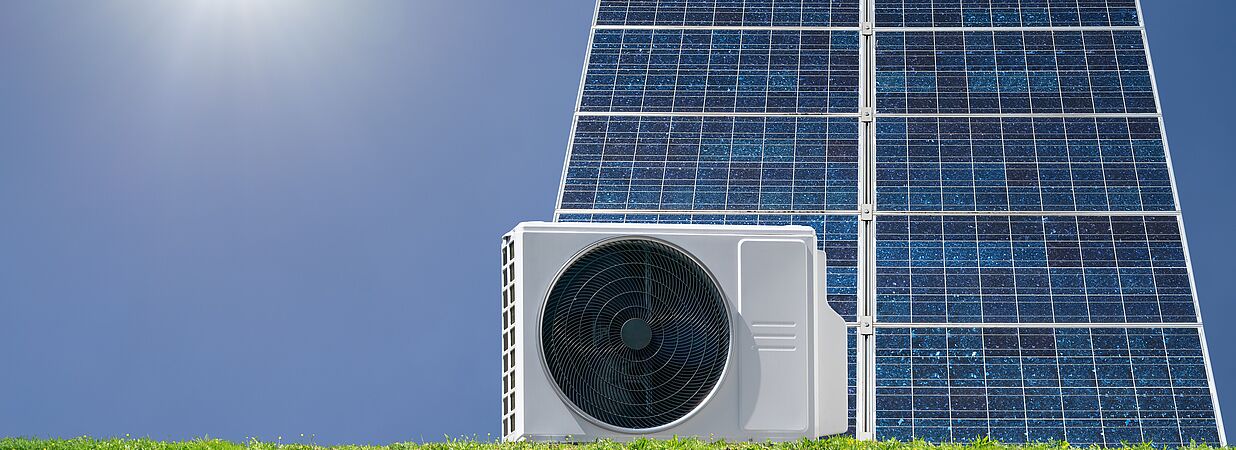 Wärmepumpe und Photovoltaikanlage