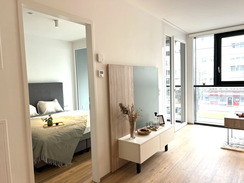Stylische 2-Zimmer-Wohnung mit Balkon und Smart Home Ausstattung – Modernes Wohnen im High Five!