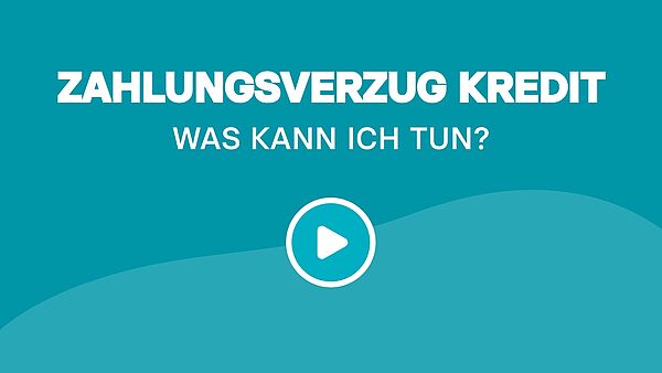 Zahlungsverzug Kredit: Was kann ich tun?