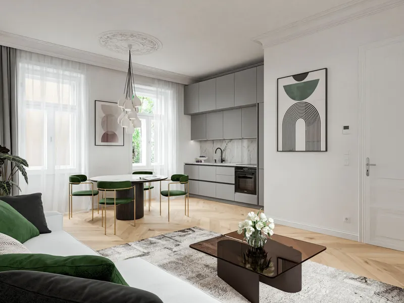 Wunderschöne 5-Zimmer-Dachgeschosswohnung – Erstbezug mit großer Dachterrasse!