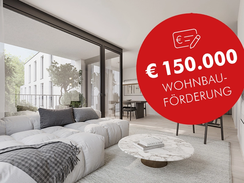 Baustart bereits erfolgt: 2-Zimmer Wohnung mit großem Garten und hoher Wohnbauförderung (Top C03)