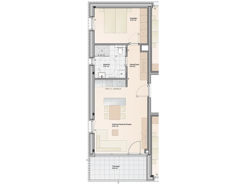 2-Zimmer Wohnung | IDEAL AUCH FÜR ANLEGER (Top A07) 