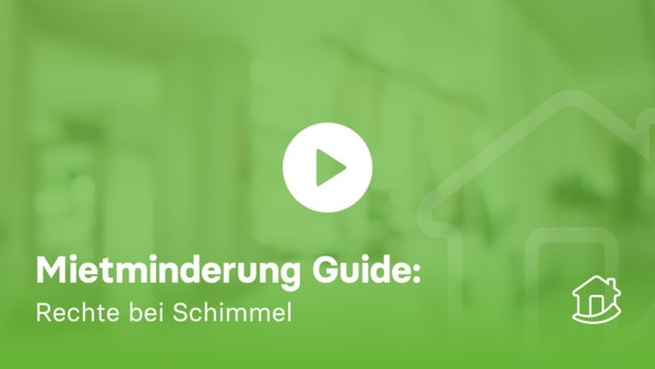 Mietminderung Guide: Rechte bei Schimmel & Wasserschaden - inkl. Mietminderungstabelle