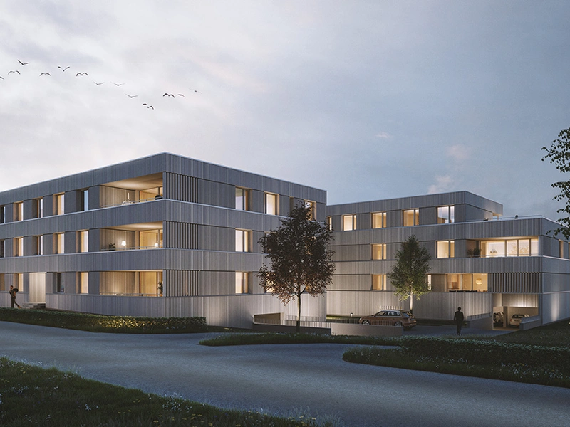 Der Bodensee ganz nah: 3-Zimmer Terrassenwohnung MIT WOHNBAUFÖRDERUNG (Top B04)