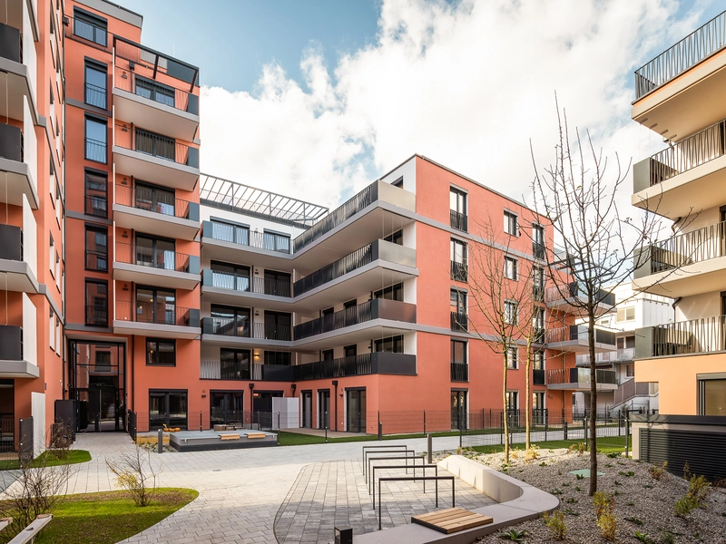 2-Zimmer Wohnung mit Parkblick ab EUR 950,- monatl.