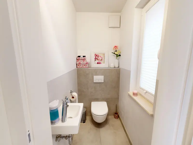 Premium Gartenwohnung in einem Zweiparteienhaus (Haushälfte) mit Terrasse & eigenem Parkplatz