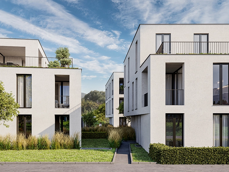 Baustart bereits erfolgt: 3-Zimmer Dachgeschosswohnung mit Südterrasse (Top A10)