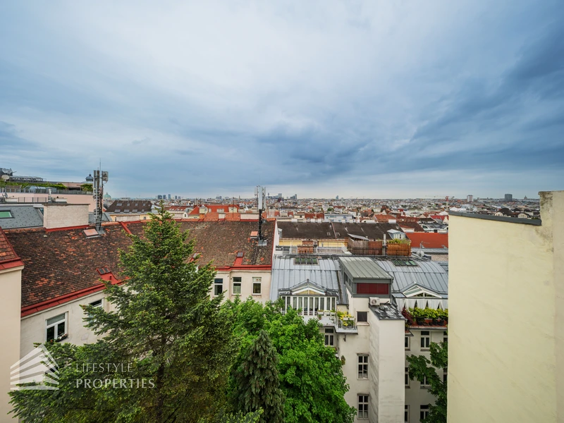 Beeindruckende 5-Zimmer Dachterrassenwohnung im 6. Wiener Gemeindebezirk