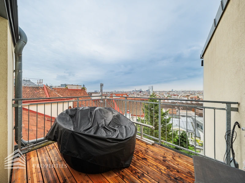 Beeindruckende 5-Zimmer Dachterrassenwohnung im 6. Wiener Gemeindebezirk