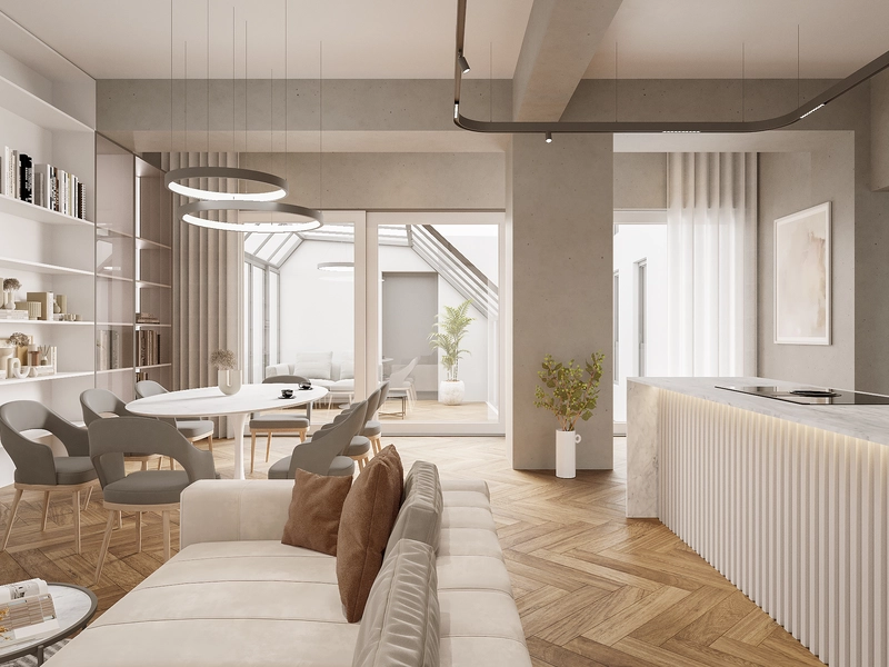 Altbau-Charme trifft auf modernes Design