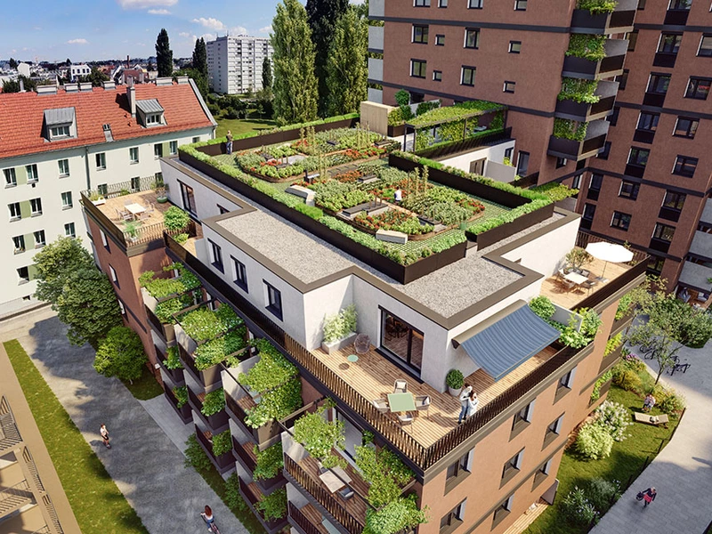 Klimatisierte südseitige 2-Zimmer Wohnung im 8. OG zu Sonderkonditionen