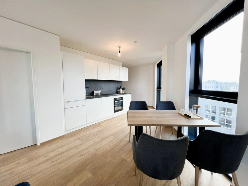 Willkommen im High Five – Exklusive 3-Zimmer-Wohnung mit Einbauküche und Fußbodenheizung!