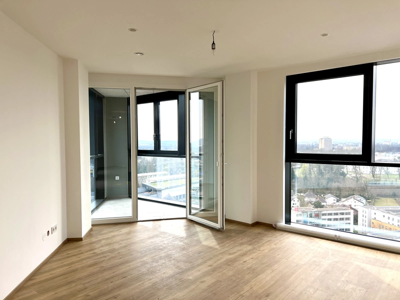 Urban Wohnen im High Five Linz ++ 1 Zimmer Wohnung im 14.OG++