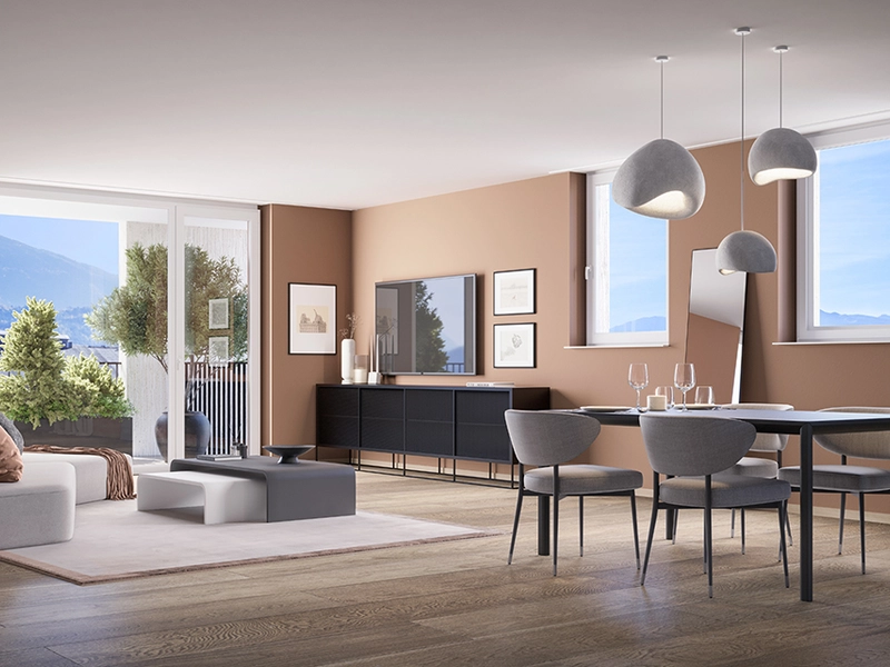 2-Zimmer Wohnung mit Balkon Richtung ruhigen Innenhof (Top A4.2)