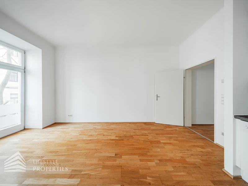 Helle 2-Zimmer Gartenwohnung mit bester Anbindung zum Stephansplatz