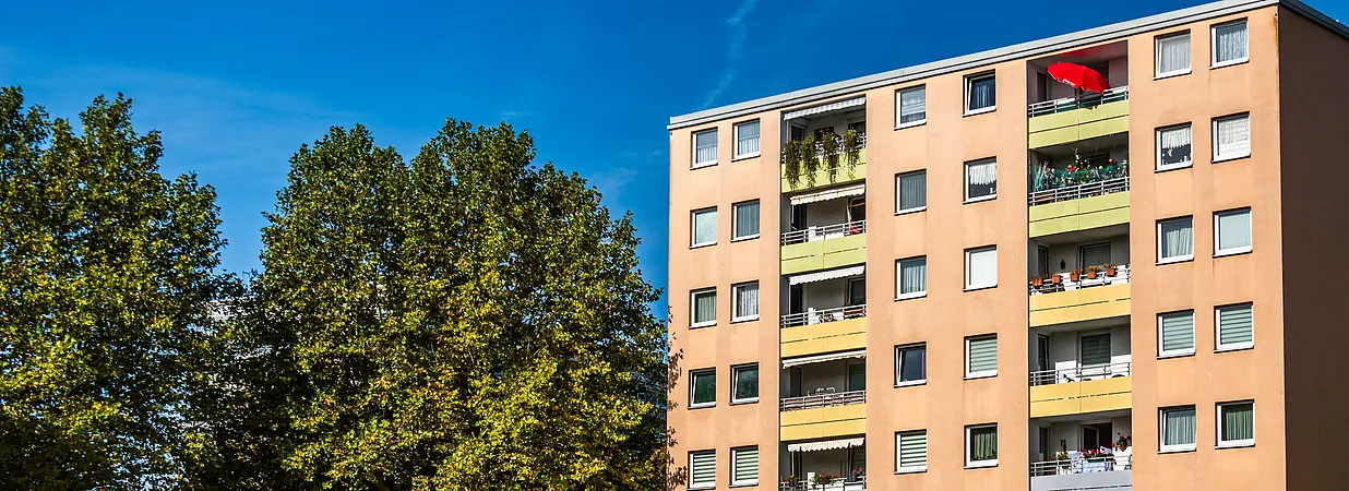 Hausfassade in Österreich