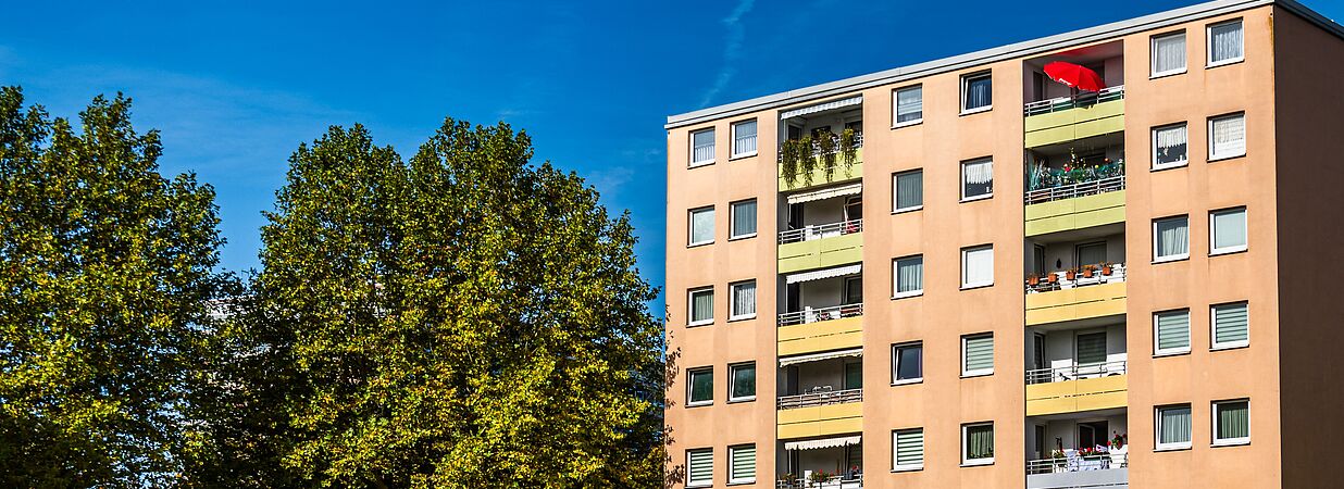 Hausfassade in Österreich
