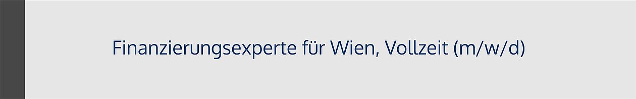 Finanzierungsexperte Wien