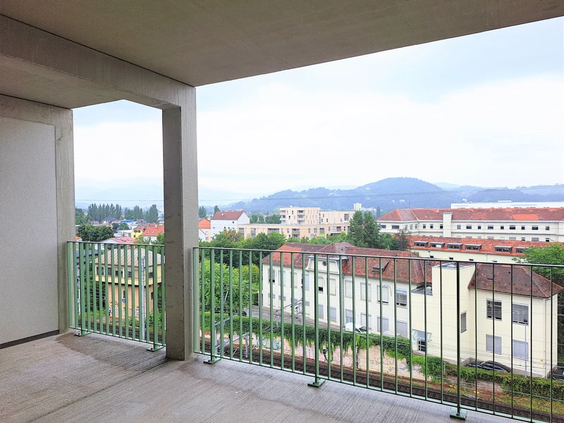Balkonwohnung in der Smart City!