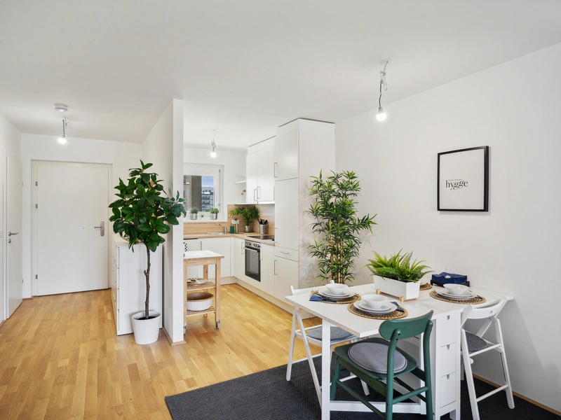 Balkonwohnung in der Smart City!