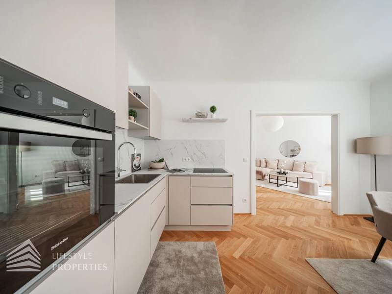 Goldene Lage trifft exquisiten 3-Zimmer-Erstbezug am Salzgries