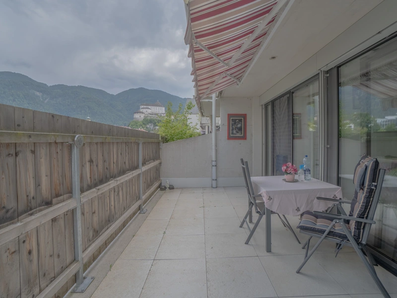 Im Zentrum von Kufstein: Neuwertige 3-Zimmer-Erdgeschosswohnung