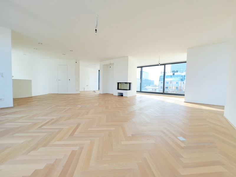 Stilvolle Maisonettewohnung mit Kamin und Dachterrassen im 4. Bezirk
