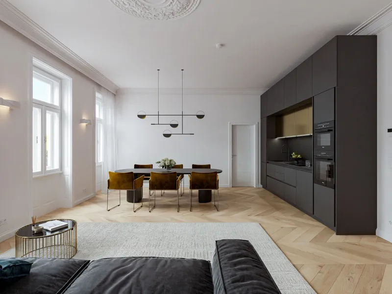Wunderschöne 5-Zimmer-Dachgeschosswohnung – Erstbezug mit großer Dachterrasse!