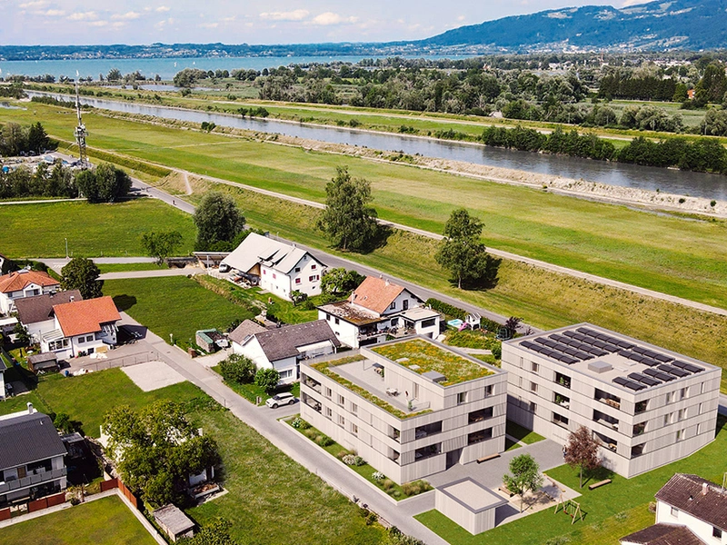 WOHNBAUFÖRDERUNG | Ihr Wohnglück im Naherholungsgbiet am Rhein | 3-Zimmer Wohnung (Top B03)