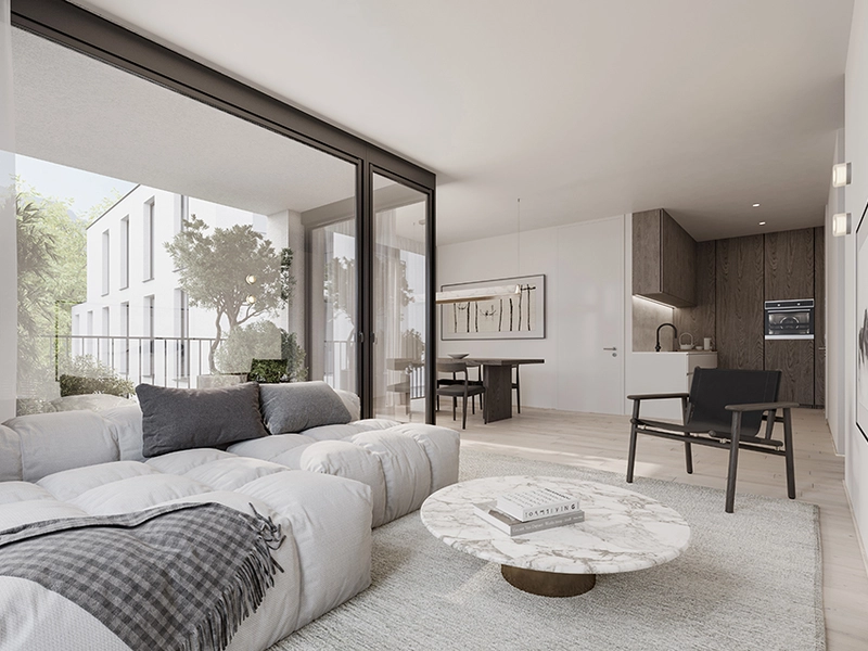 Baustart bereits erfolgt: 2-Zimmer Wohnung mit großem Garten und hoher Wohnbauförderung (Top C03)