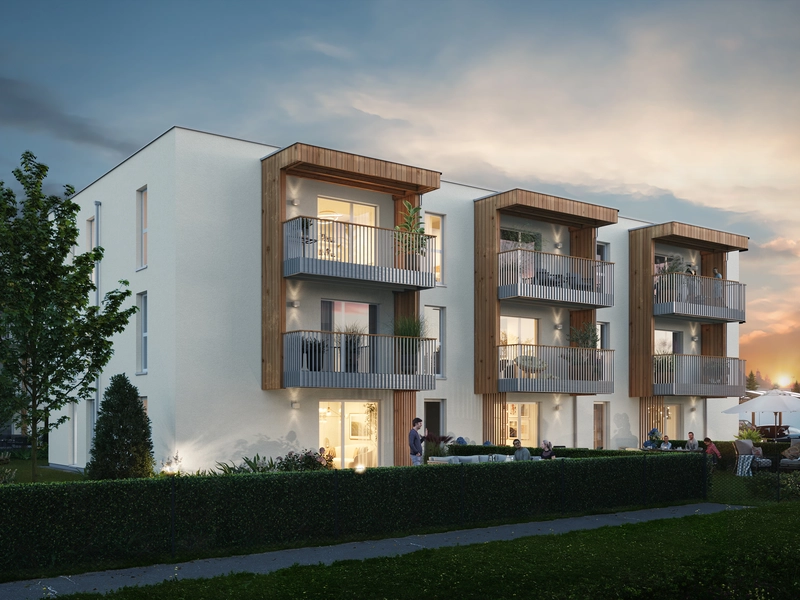Solide Investition in die Zukunft – 3-Zimmer-Wohnung mit eigenem Garten