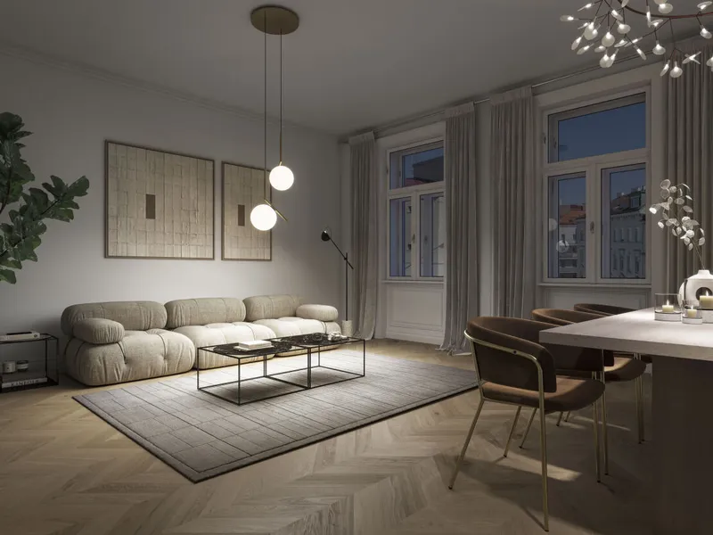 Zeitlose Eleganz: Historisches Eckhaus in der Landstraßer Hauptstraße