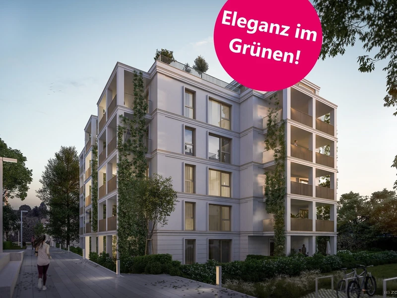 Stadtdomizil mit Grünblick  