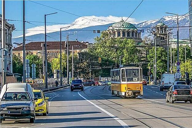 straßenbahn in sofia
