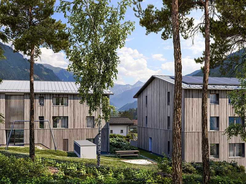 Atemberaubend Wohnen: 3-Zimmer Wohnung mit Aussichtsterrasse und Wohnbauförderung (Top A3) 