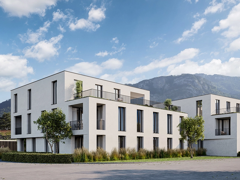 Baustart bereits erfolgt: 3-Zimmer Dachgeschosswohnung mit Südterrasse (Top A10)