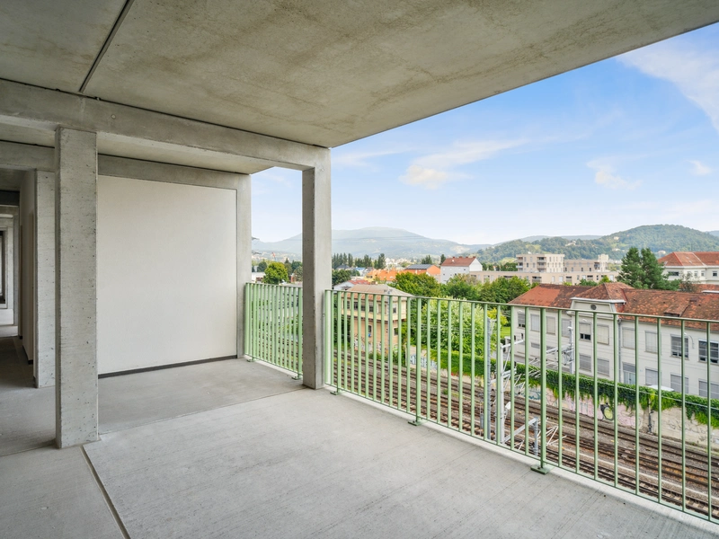 Balkonwohnung in der Smart City!