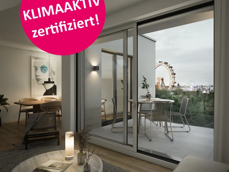 "Josephine": Wo Komfort auf Nachhaltigkeit trifft - Ihre Vorsorgewohnung am Prater